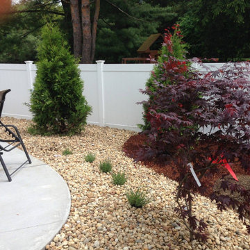 Rectilinear Stepping Stone Design & Planting Project, Northborough MA