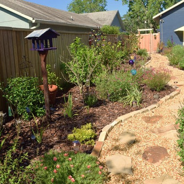 Eclectic Art Garden - Light and Dark