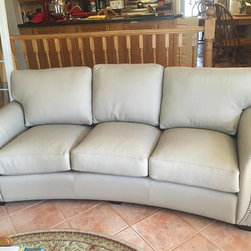 Denver Curved Sofa - Furniture