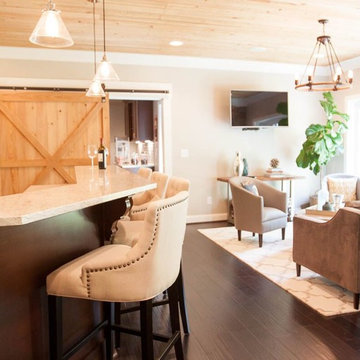 Farmhouse Chic Basement Renovation