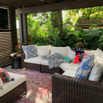 Perfect outdoor sitting area!