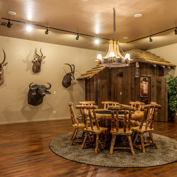 African Safari Game Room & Hunting/Fishing Trophy Room