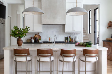 Kitchen - transitional kitchen idea in Houston