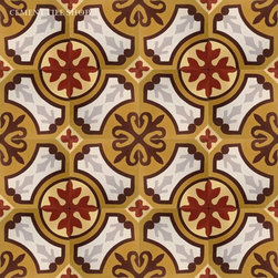 Classic Cement Tile Patterns - 床＆壁タイル