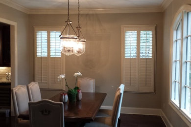 Elegant dining room photo in Birmingham