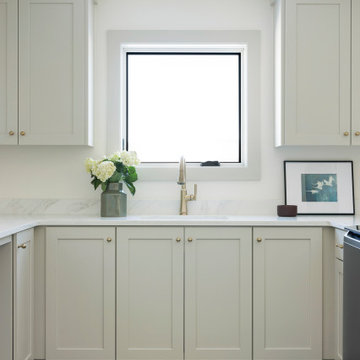 William Way Modern Tudor | Laundry | Minnestrista, MN