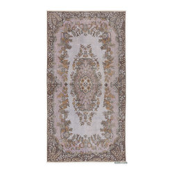 Over-dyed Turkish Vintage Rug - Area Rugs
