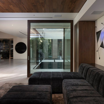 Bighorn Palm Desert luxury modern open plan home interior design artwork