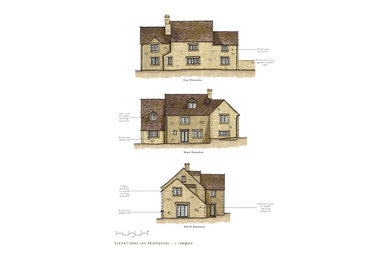 Designs for Quaker Cottage