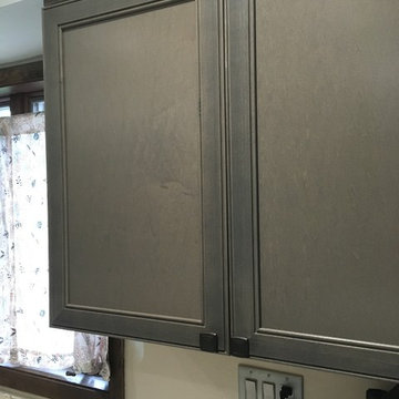 Modern Kitchen Remodel Done in Gray Maple Dover