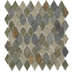Contemporary Mosaic Tile by Ivy Hill Tile
