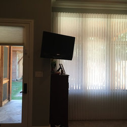 Hunter Douglas Luminette Window Coverings - Vertical Blinds