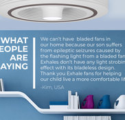 Exhale Bladeless Ceiling Fans Project