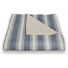 Nautical Stripes Blue 50x60 Throw Blanket