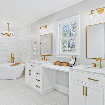 Refined Kitchen & Bathroom Redecoration