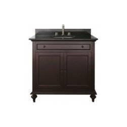 Avanity Merlot 36 In. Vanity - Bathroom Vanities And Sink Consoles