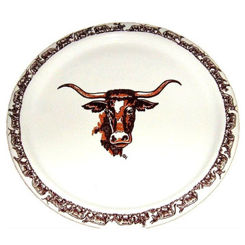 Longhorn China Serving Plate