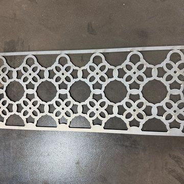 Custom Laser Cut Decorative Metal Panel