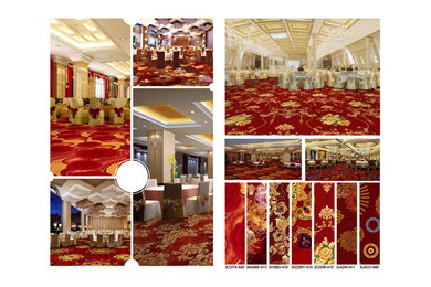 Hotel banquet hall carpet