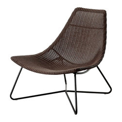 R&Aring;DVIKEN Fauteuil brun fonc&eacute; noir - Armchairs And Accent Chairs