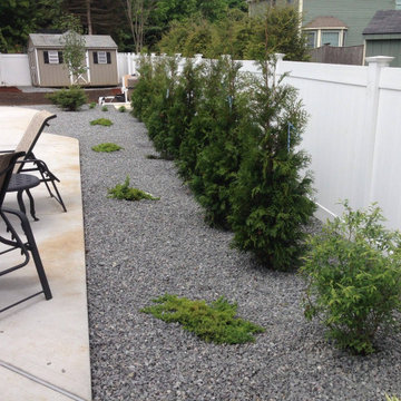 Rectilinear Stepping Stone Design & Planting Project, Northborough MA