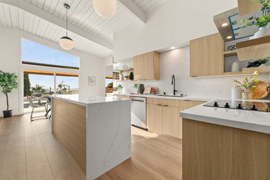 Inspiration for a modern kitchen remodel in San Diego