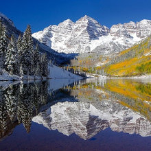 mountains wall