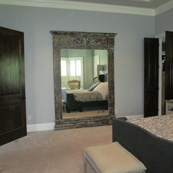 Framed Floor Mirror Custom - Floor Mirrors
