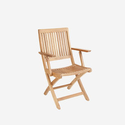 Wintons Teak Vila Folding Table - Outdoor Dining Chairs
