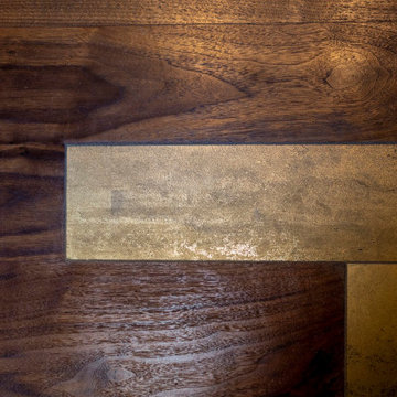 Serenity Indian Wells luxury modern home wood panel detail