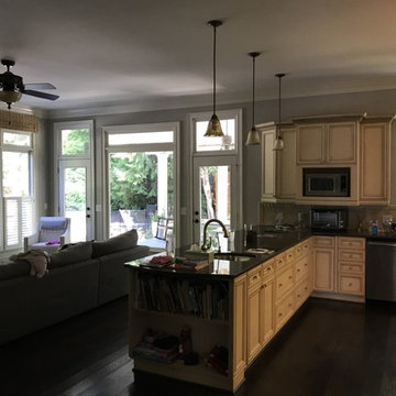 BEFORE "A Kitchen Update with more functional Peninsula" - Marietta