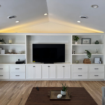 Family Room Entertainment Center