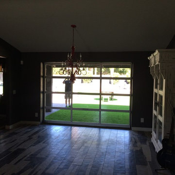 Garage Door For A Back Door