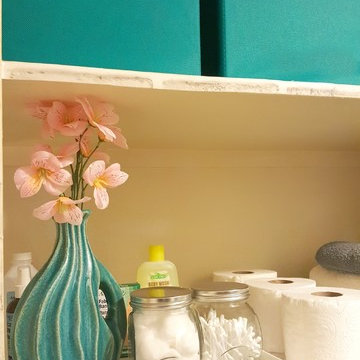 Linen Closet/Laundry Room Organization