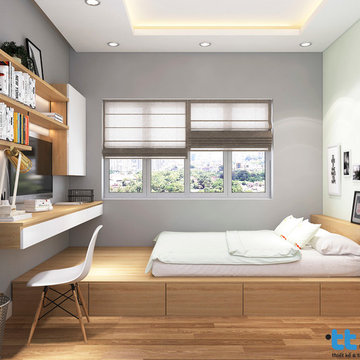Thiết kế nội thất nhà phố - Anh Lâm Bình Dương