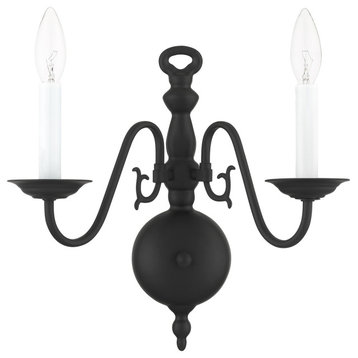 Black Traditional Sconce