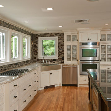 Contemporary First Floor Renovation in Andover, MA