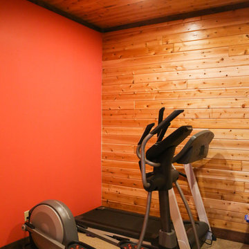 interior pictures of log paneling, and log siding
