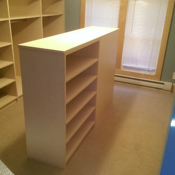 Angled Ceiling Closets