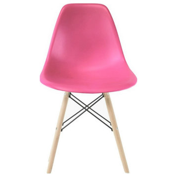 Eiffel Wood Chair, Pink