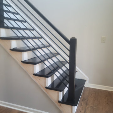 Horizontal Stair round Balusters