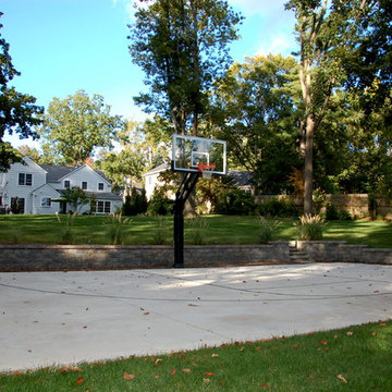 Lisa S's Pro Dunk Platinum Basketball System on a 40x35 in Chatham Township, NJ