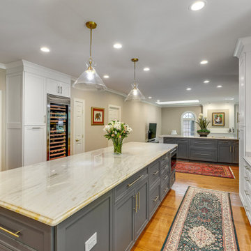 Transitional Kitchen & Wet Bar Design Great Falls, VA