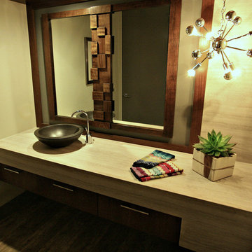 RANCHO MIRAGE MID CENTURY INSPIRED POWDER BATH - MORNINGSIDE CC