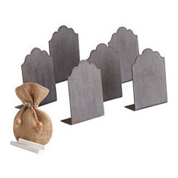 Iron Plaques - Set of 6 - Holiday Decorations
