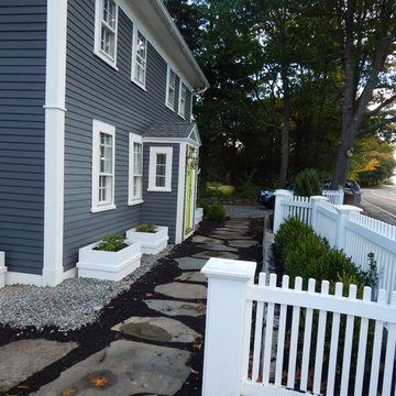 Freshly installed front entryway.