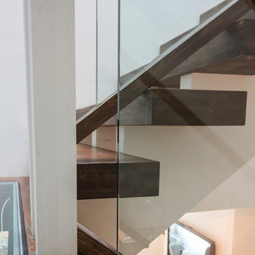 Project #68 | Ultra-Modern Staircase with Glass Landings