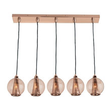 Rose Gold Lighting And Decore