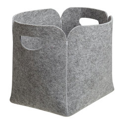 House by John Lewis Felt Storage Box - Bathroom Accessories