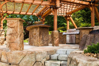 Patio - traditional patio idea in Other
